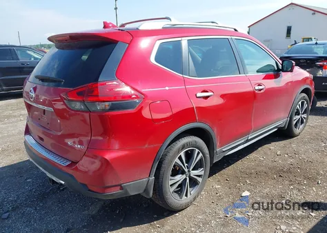 2017 Nissan Rogue Sv/Sl z USA, uszkodzony, nr VIN 5N1AT2MV4HC778305